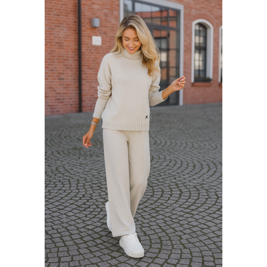 Sieviešu pelēks brīvā laika kostīms Maribel Sieviešu uzvalki