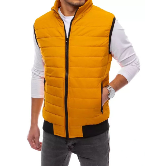 Vīriešu stepēta dzeltena veste Lider JS/MY77 - Vīriešiem Vīriešu stepēta dzeltena veste Lider Vestes