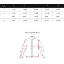 Sieviešu jaka sarkanā krāsā Albi Sieviešu jaka sarkanā krāsā Albi