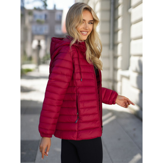 Sieviešu bordo krāsas jaka Albi Sieviešu jakas