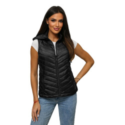 Sieviešu melna jaka ar kapuci Percy Sieviešu melna jaka ar kapuci Percy