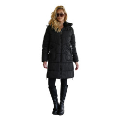 Sieviešu melna ziemas jaka Flint Sieviešu melna ziemas jaka Flint