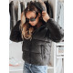 Sieviešu melna ziemas jaka Glam Jakas