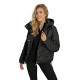 Sieviešu melna jaka Muna Sieviešu jakas