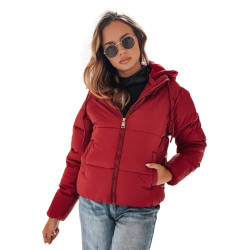 Sieviešu sarkanā jaka Glam