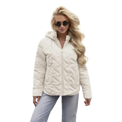 Sieviešu brūna jaka Erlin