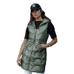 Sieviešu zaļa jaka ar kapuci Dona Sieviešu zaļa jaka ar kapuci Dona