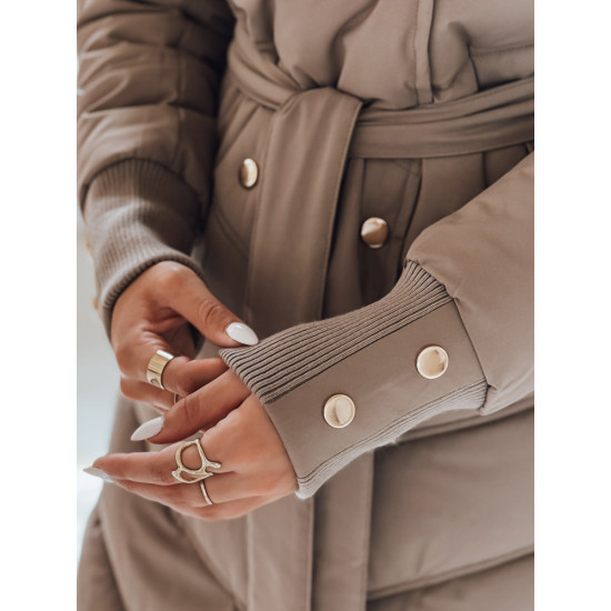 Sieviešu brūna ziemas jaka Karlin Jakas