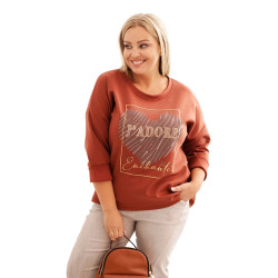 Sieviešu brūns džemperis Adore Sieviešu brūns džemperis Adore