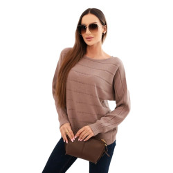 Sieviešu brūns džemperis Dora Sieviešu brūns džemperis Dora