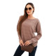 Sieviešu brūns džemperis Dora