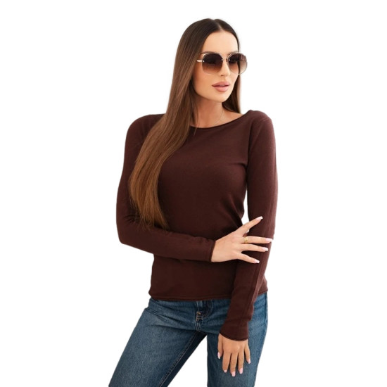 Sieviešu brūns kardigāns Renat Sieviešu džemperi