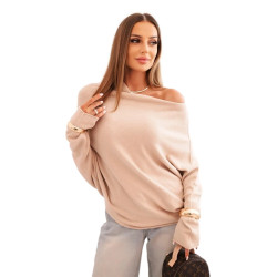 Sieviešu brūns džemperis Anit Sieviešu brūns džemperis Anit