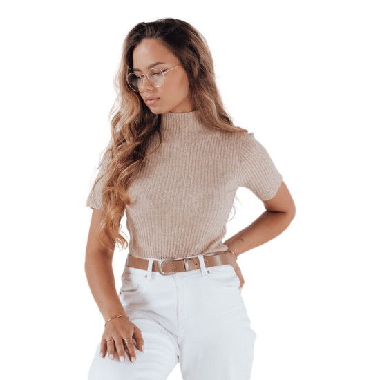 Sieviešu brūns džemperis Bela Sieviešu džemperi