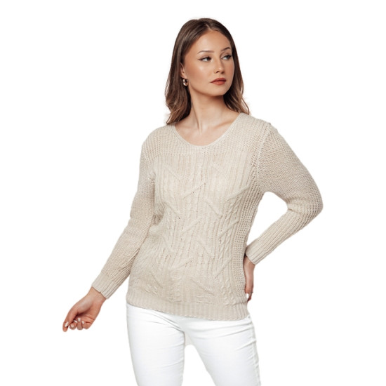 Sieviešu brūns kardigāns Nela Sieviešu džemperi