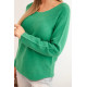 Sieviešu zaļš džemperis Romil Sieviešu džemperi