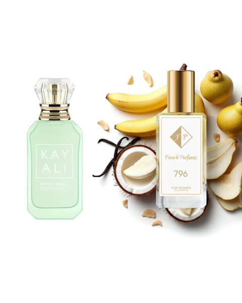 Smaržas Nr. 796, iedvesmotas no Kayali - Maui in a Bottle Sweet Banana 37, 33 ml