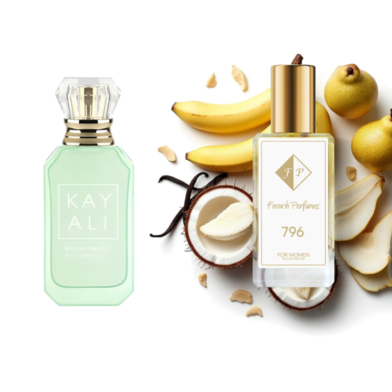 Nr796 smaržas, ko iedvesmoja Kayali - Maui in a Bottle Sweet Banana 37 33 ml FP796-33 - Franču smaržas Nr796 smaržas, ko iedvesmoja Kayali - Maui in a Bottle Sweet Banana 37 33 ml FP sievietēm French Perfumes