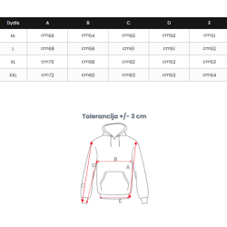 Vīriešu melns džemperis ar kapuci Militry Vīriešu melns džemperis ar kapuci Militry