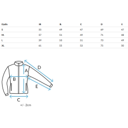 Sieviešu balta jaka Snowlike