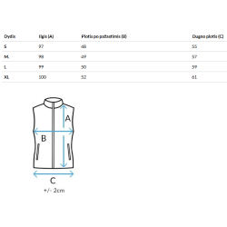 Sieviešu melna jaka ar kapuci Serkis Sieviešu melna jaka ar kapuci Serkis