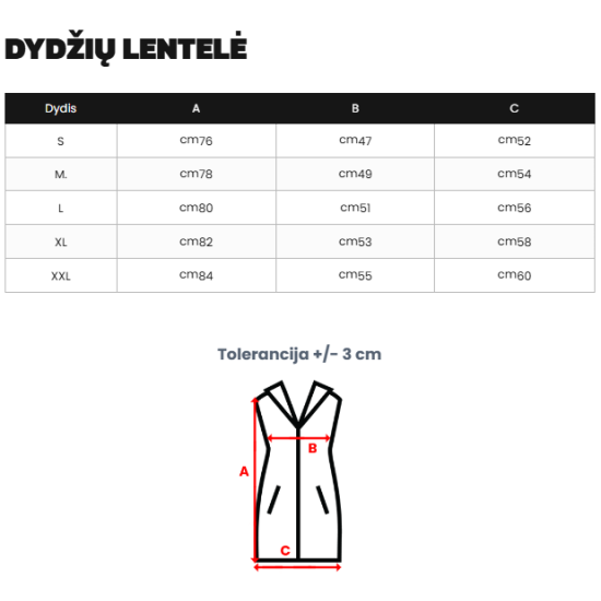 Sieviešu brūna gara veste Peret Sieviešu vestes