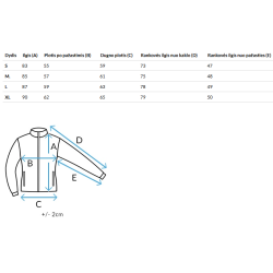 Women's black winter jacket Niki