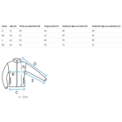 Sieviešu brūna ziemas jaka Glam