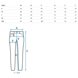 Sieviešu melni legingi Miler