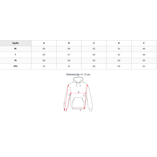 Vīriešu melns džemperis Rings Džemperi ar kapuci