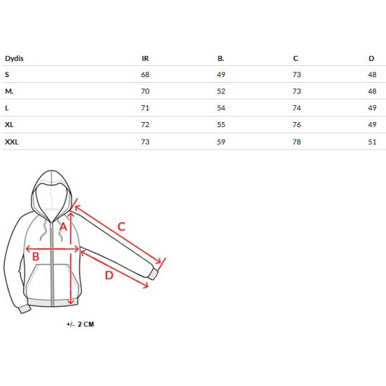 Brūns vīriešu džemperis ar kapuci Denim Džemperi ar kapuci