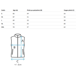 Sieviešu balta veste ar leoparda rakstu Elmera Sieviešu balta veste ar leoparda rakstu Elmera