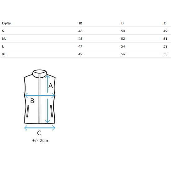 Sieviešu brūna veste Veta Sieviešu vestes