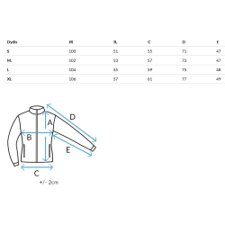 Sieviešu ziemas jaka brūnā krāsā Bren