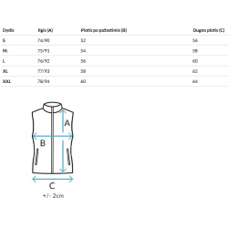 Sieviešu pelēka spīdīga veste Jess Sieviešu pelēka spīdīga veste Jess
