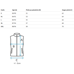 Sieviešu brūna divpusējā veste Elegancio Sieviešu brūna divpusējā veste Elegancio