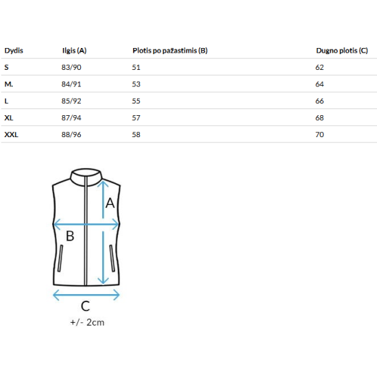 Sieviešu brūna divpusējā veste Elegancio Sieviešu vestes
