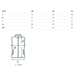 Sieviešu zaļā divpusējā veste Puff Sieviešu zaļā divpusējā veste Puff