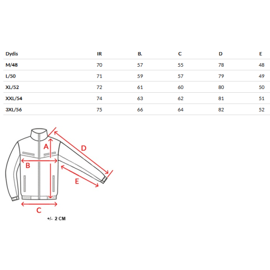Vīriešu melna jaka Teros Vīriešu jakas un mēteļi