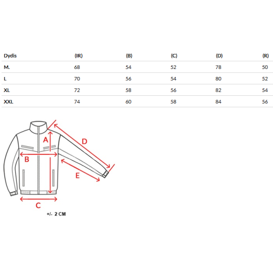 Vīriešu melna jaka Walt Rudens/Pavasaris