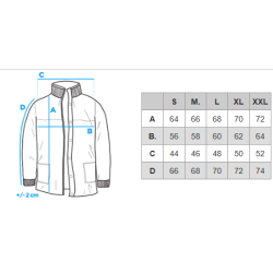Vīriešu tumši zila jaka Ozan