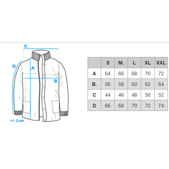 Vīriešu tumši zila jaka Ozan Vīriešu jakas un mēteļi
