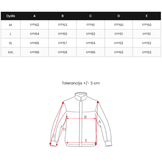 Vīriešu melna jaka Einar Vīriešu jakas un mēteļi