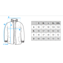 Vīriešu brūns mētelis Adre