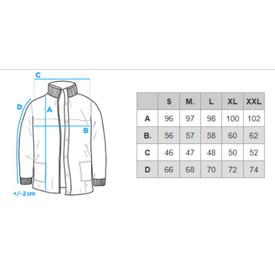 Vīriešu pelēks mētelis Adre Vīriešu jakas un mēteļi