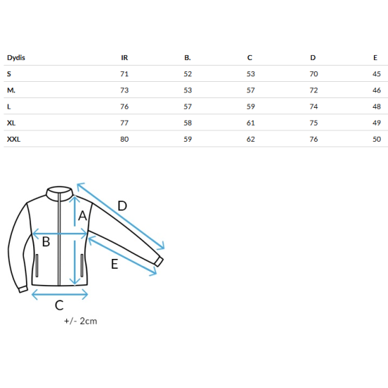 Sieviešu brūna jaka Himen Sieviešu jakas