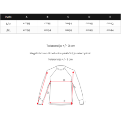 Sieviešu melns džemperis Šodien
