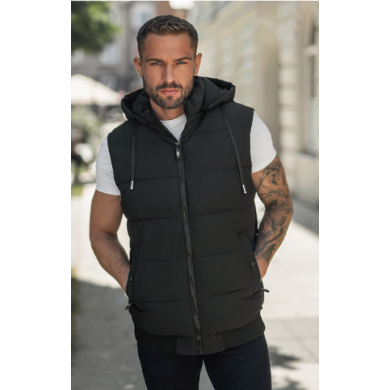 Vīriešu tumši zila veste Noran JS/32M1781/221 - Vīriešu tumši zila veste Noran