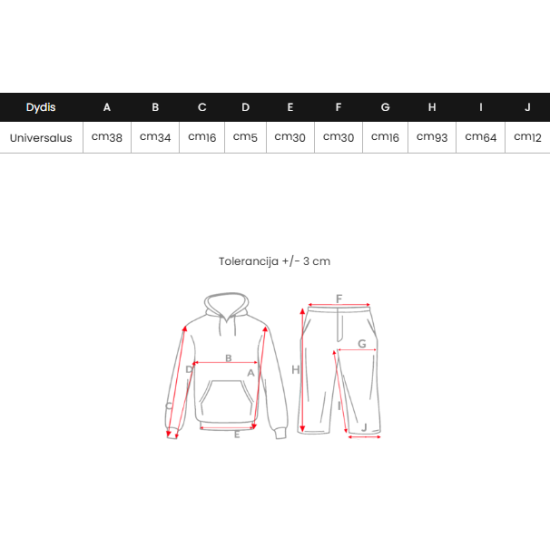Sieviešu melns divdaļīgs treniņtērps Energy Sieviešu uzvalki