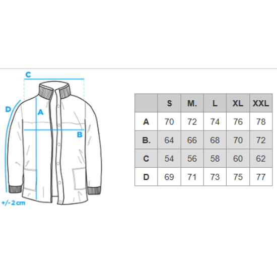 Vīriešu tumši zila jaka Performance Ziemas jakas